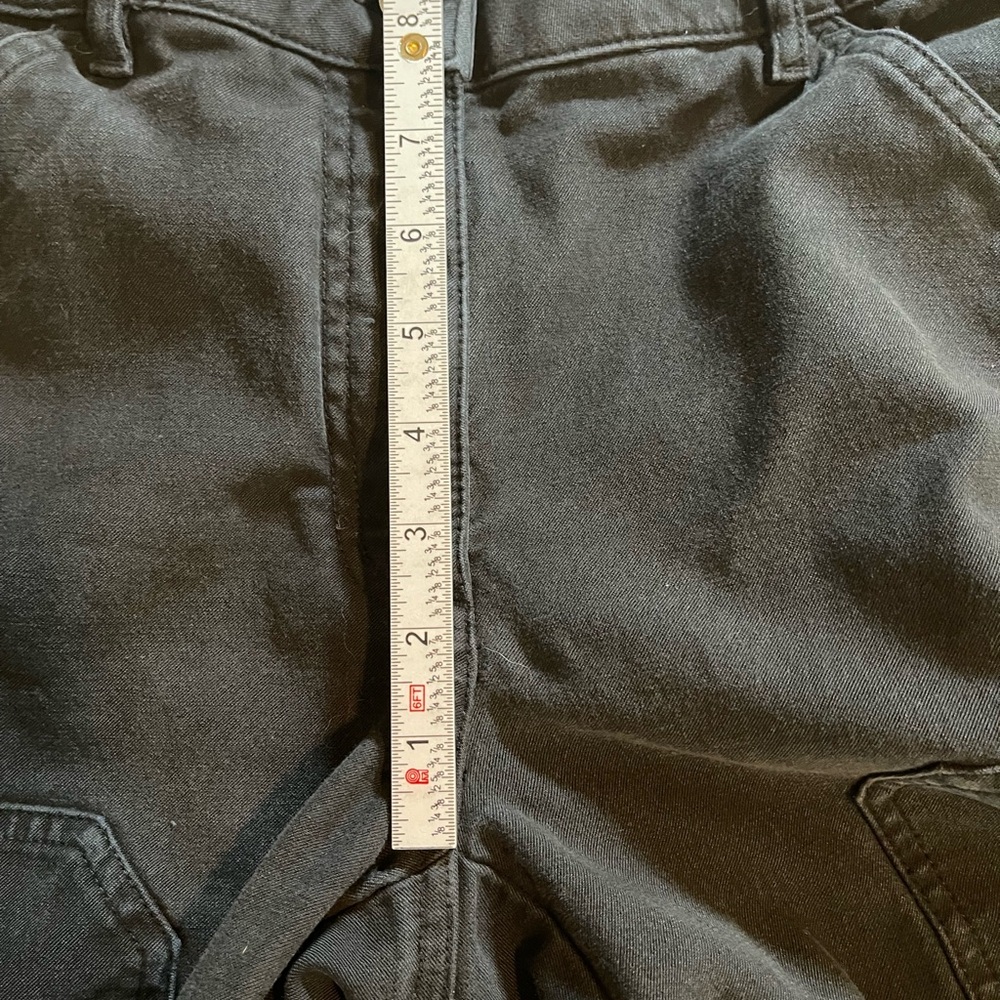 Aritzia Wilfred Free Brennan High Rise Modern Cargo Pants Women's Size 4 Black - Picture 5 of 12